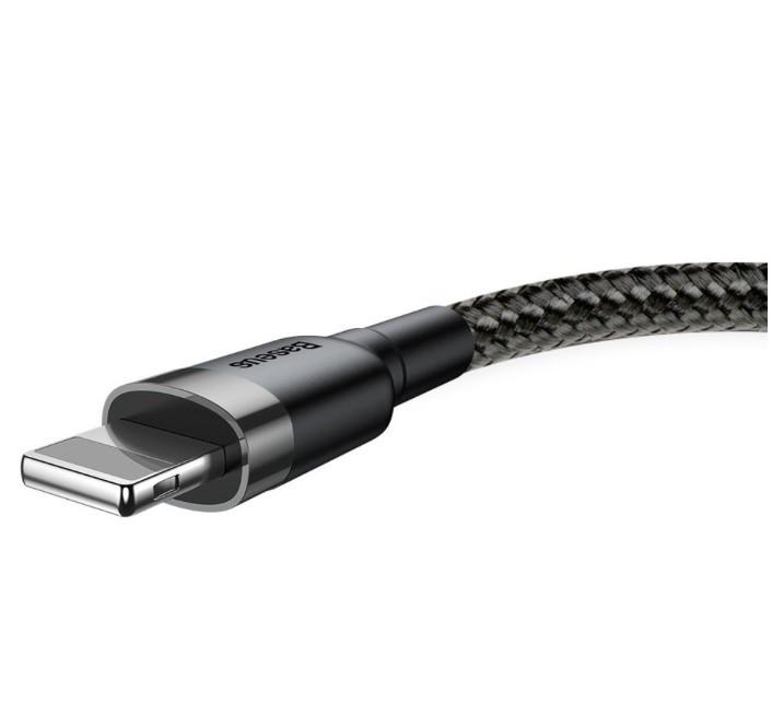 USB кабель BASEUS Lightning cafule 1,5A 2 м Black - фото 3