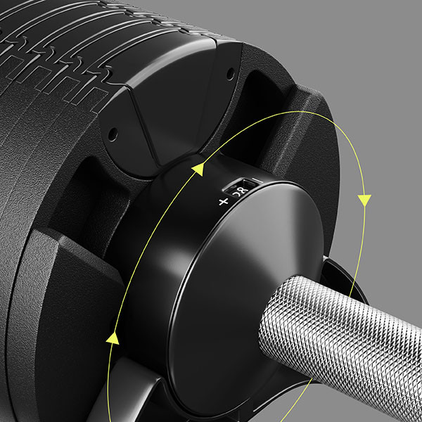 Гантеля стальная разборная регулируемая WCG 16 кг с 8 уровнями веса 2-16 кг Синий (01016M1) - фото 12