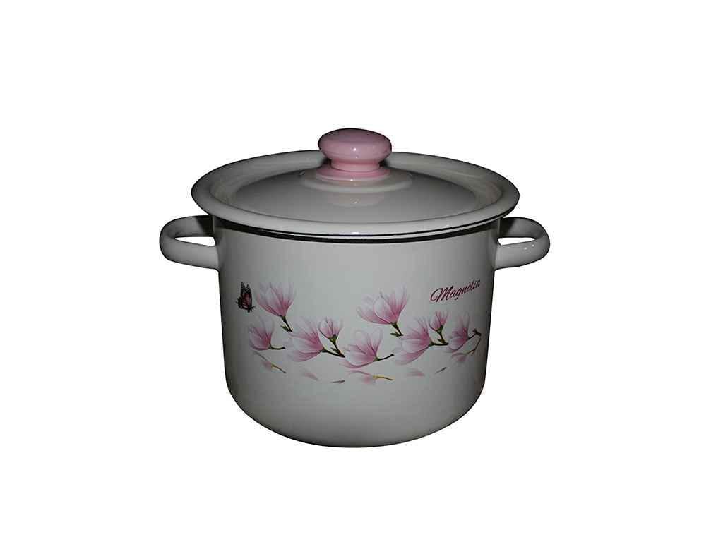 Каструля Idilia Магнолія 5,5 л Молочний (I1617) Каструля Idilia Магнолія 5,5 л Молочний (I1617)