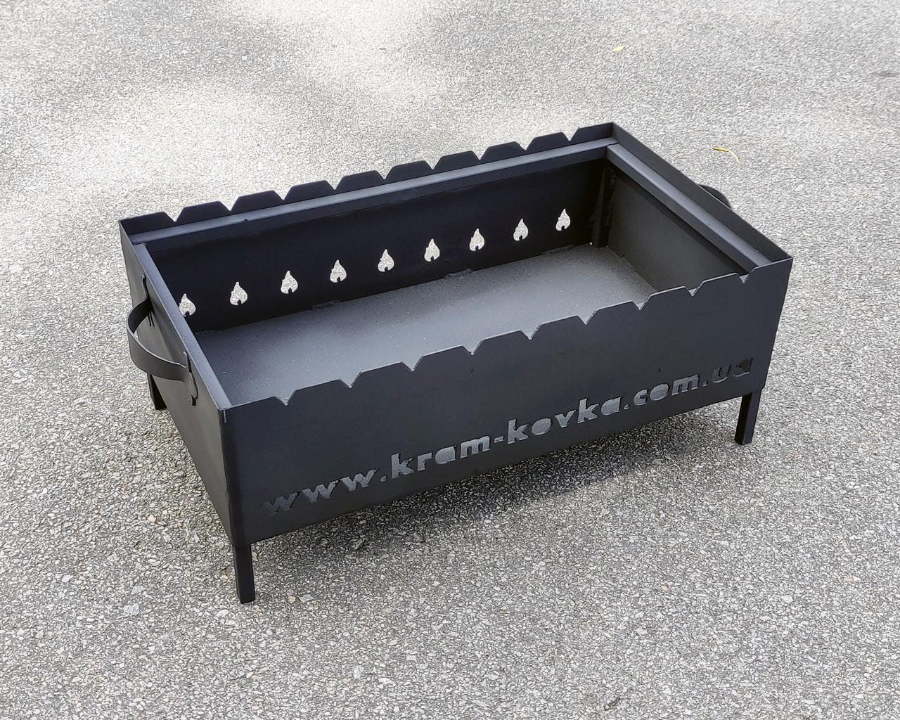 Мангал Kram-kovka зі знімними ніжками 3 мм - фото 6