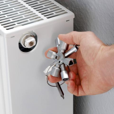 Ключ для шкафов и систем запирания TwinKey® Knipex (00 11 01) - фото 5