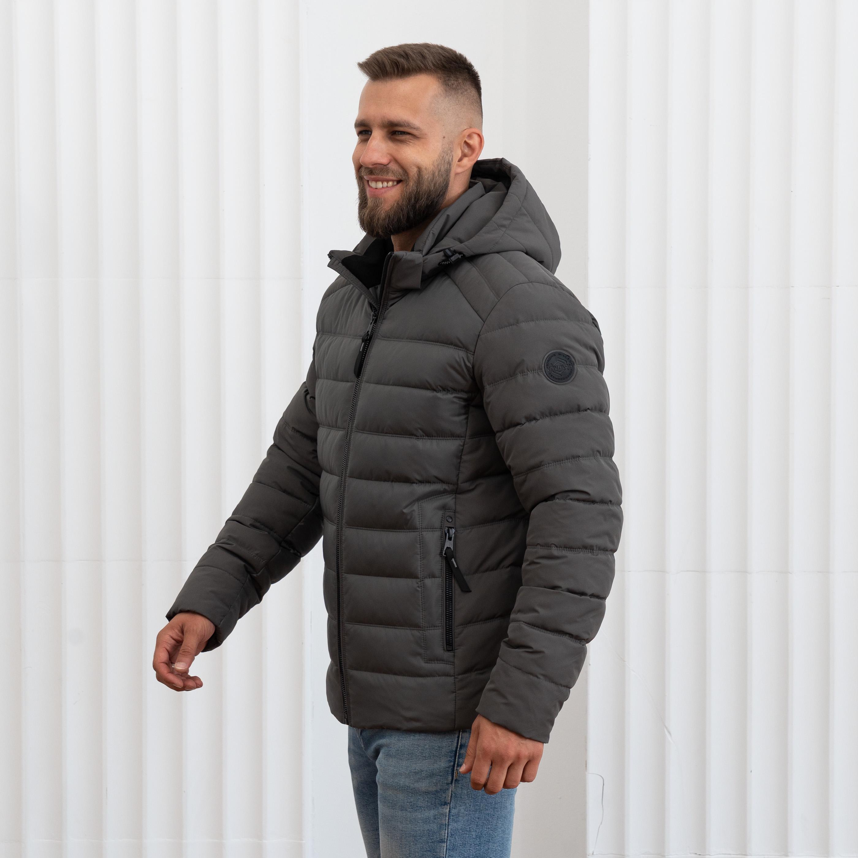 Куртка чоловіча зимова Vavalon 24-V р. 52 Графіт (29116020) - фото 3