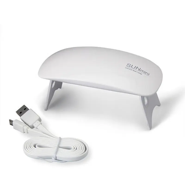 Лампа для маникюра Beauty Nail SUNmini UV/LED 6 Вт White (4441)