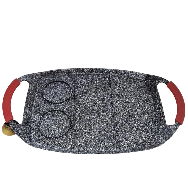 Сковорідка прямокутна Edenberg EB-3305 3в1 алюмінієва 47 см (57-46-EB-3305)