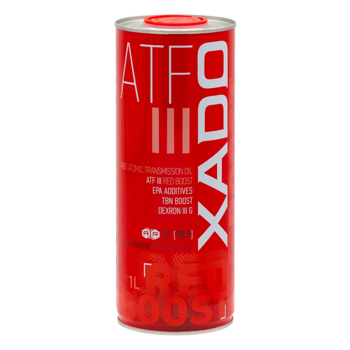 Трансмісійна олива XADO Atomic Oil ATF III RED BOOST 1 л