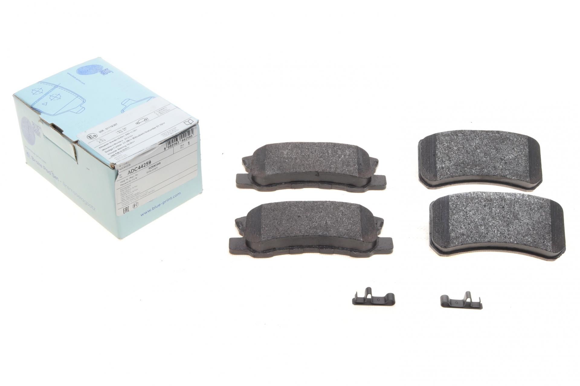 Колодки тормозные задние BLUE PRINT для Mitsubishi Outlander/Lancer/Pajero 00- (ADC44259)