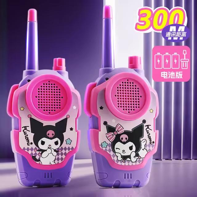 Рація дитяча Kawaii Sanrio 2 шт. бездротова дальність 300 м (KS120) - фото 3 Рація дитяча Kawaii Sanrio 2 шт. бездротова дальність 300 м (KS120) - фото 3