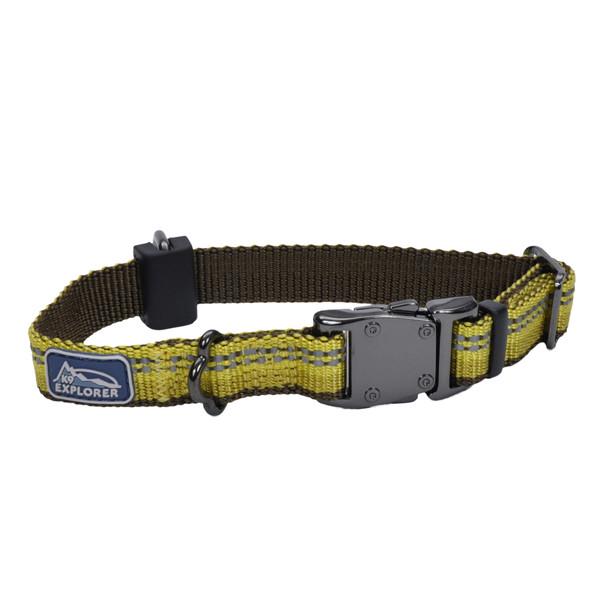 Ошейник светоотражающий для собак Coastal K9 Explorer Collar 1,6х20-30 см (36422_GLR12)
