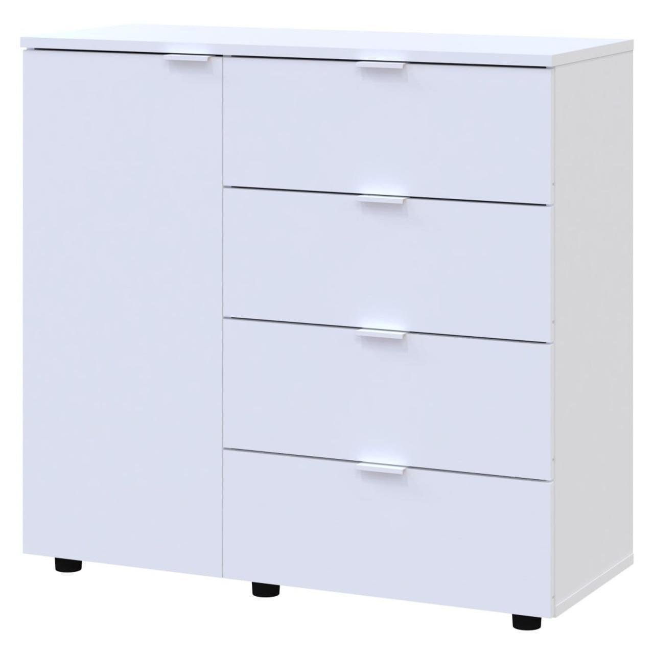 Комод в гостиную Doros Гелар GС1 100х40х81,2 см Белый (DRS-011287)