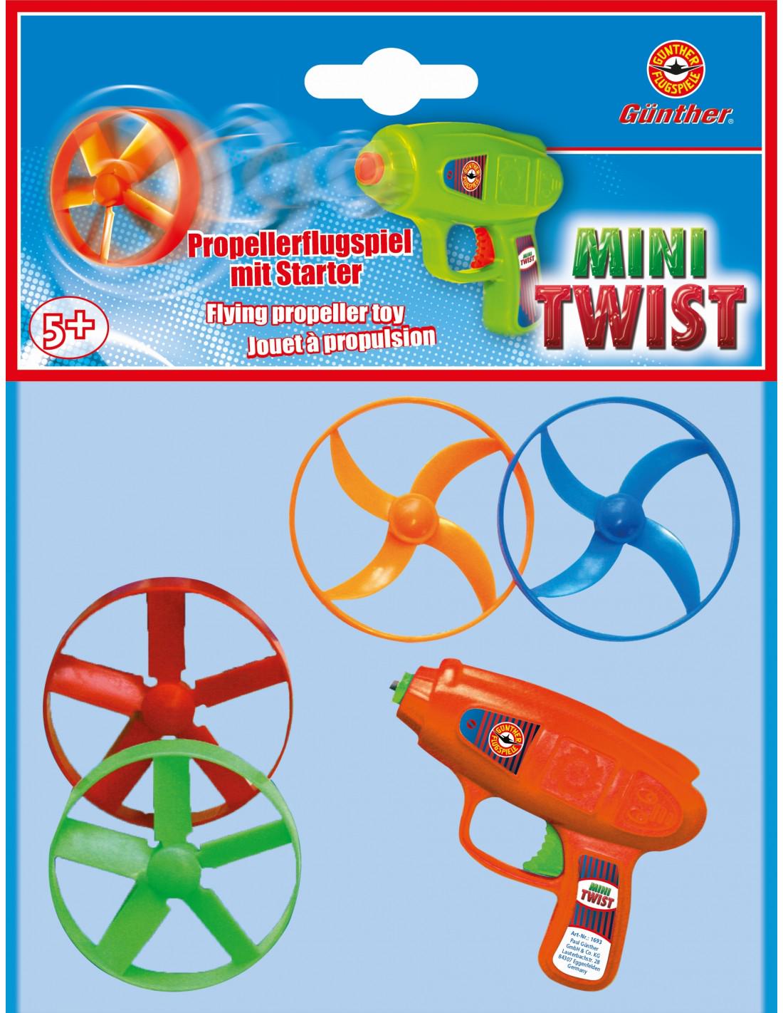 Ігровий набір Paul Guenther пістолет стріляючий пропелерами MINI TWIST (1693)