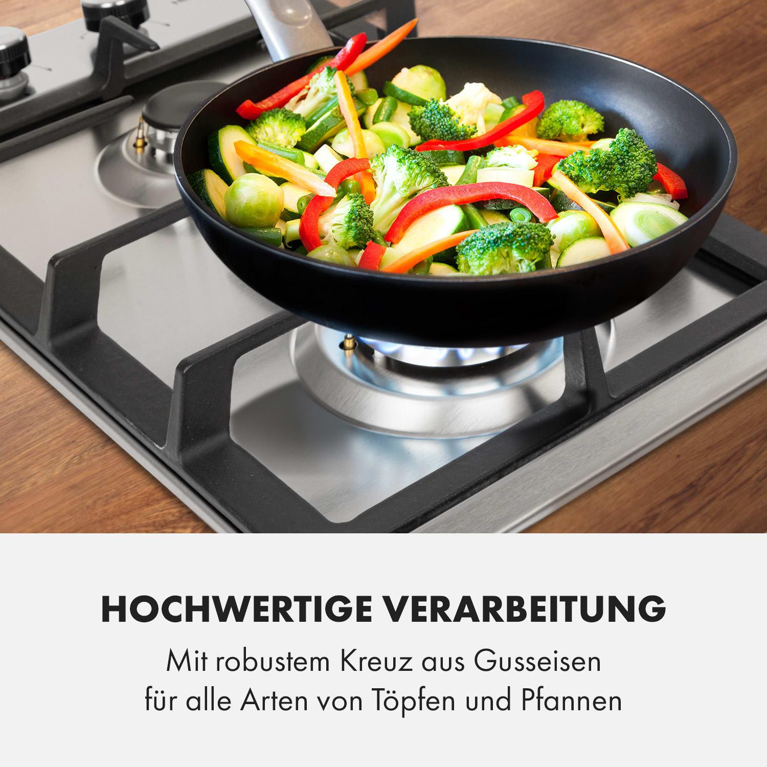Варильна поверхня газова KLARSTEIN Ignito (10034108) - фото 6 Варильна поверхня газова KLARSTEIN Ignito (10034108) - фото 6