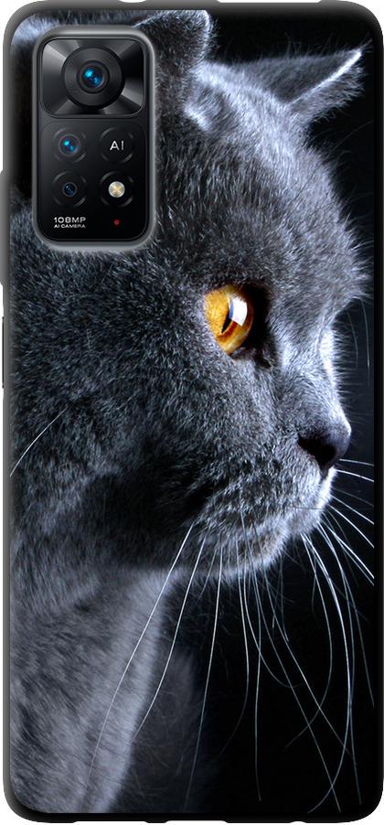 Чехол на Xiaomi Redmi Note 11 Красивый кот (3038b-2516-42517) - фото 1