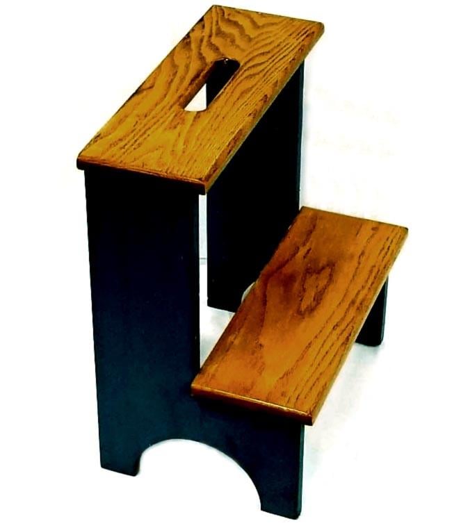 Скамейка-ступенька из дерева Ролинг Венге/Охра (ССТ-00271204)