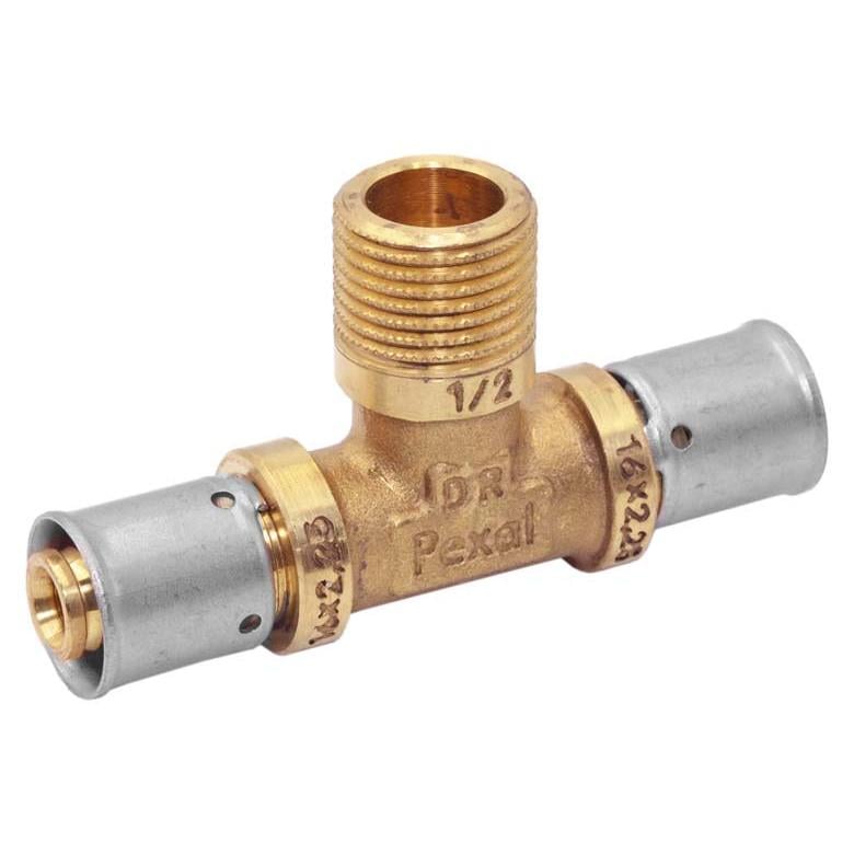 Пресс-тройник Valsir Pexal Brass 26 3,0x1" С (VS0131219) Пресс-тройник Valsir Pexal Brass 26 3,0x1" С (VS0131219)