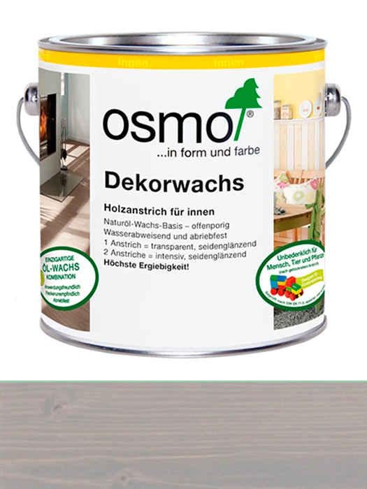 Олія Dekorwachs Transparent tone Osmo прозора кольорова для деревини 2,5 л 3119 Сірий шовк