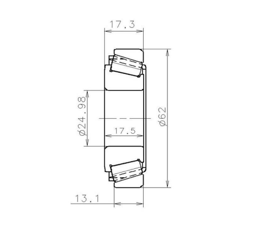 Підшипник EC.42229.S02.H206 КПП Laguna/Megane/Scenic Trafic/Qashqai/Opel Vivaro/Movano - фото 4