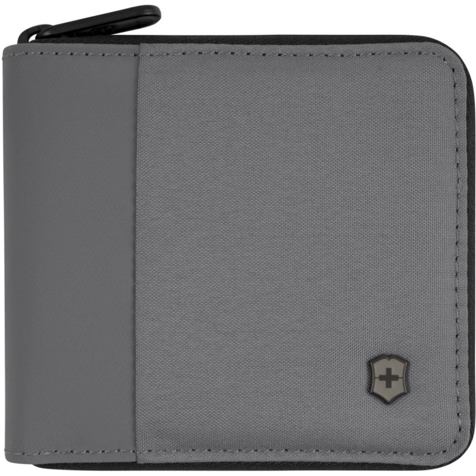 Портмоне Victorinox Travel Essentials Zip Wallet 11x10x2 см Frost Grey (Vt653368)
