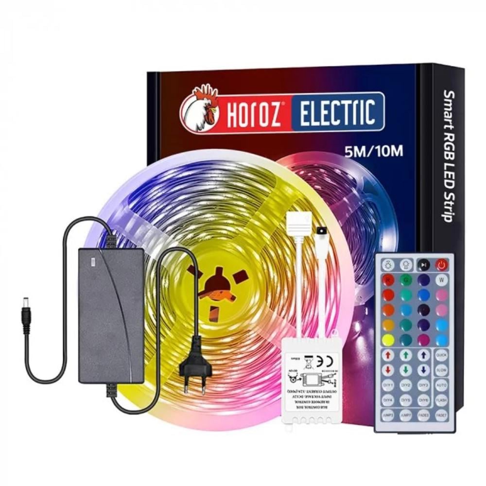 Стрічка світлодіодна HOROZ ELECTRIC Victory RGB 5 м