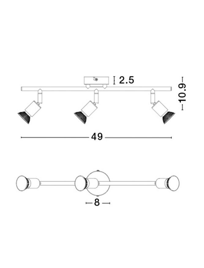 Спот Nova Luce Base (661003) - фото 4 Спот Nova Luce Base (661003) - фото 4