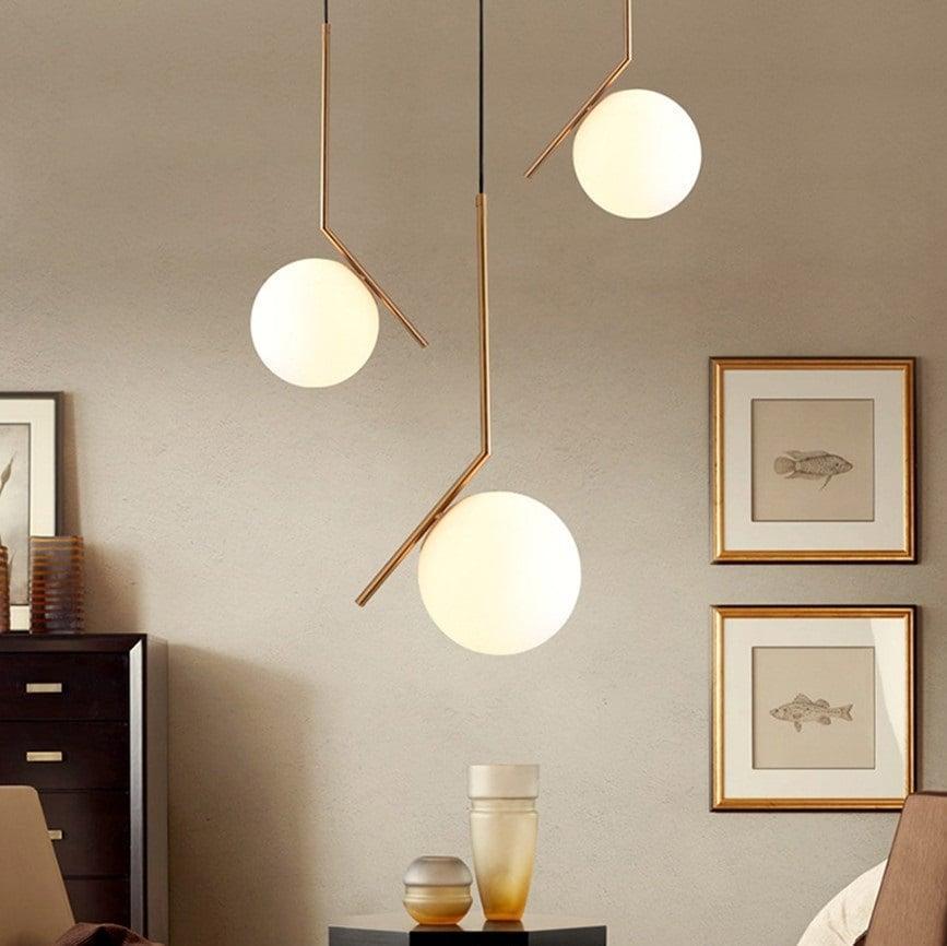 Подвес Berry Matte D20 Gold/White - фото 8