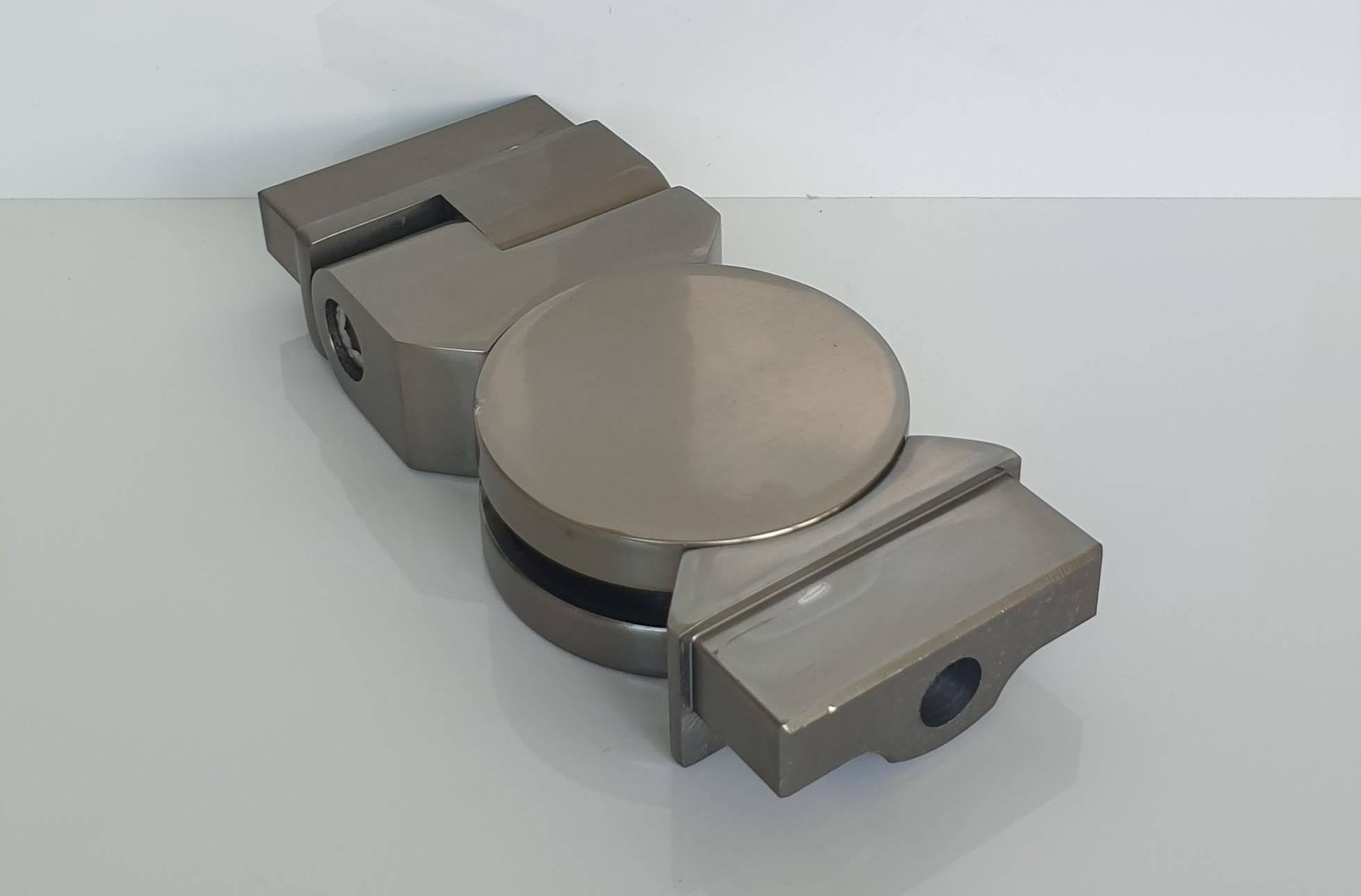 Кут регульований система квадрат для алюмінієвих перил 60х25 мм Шампань