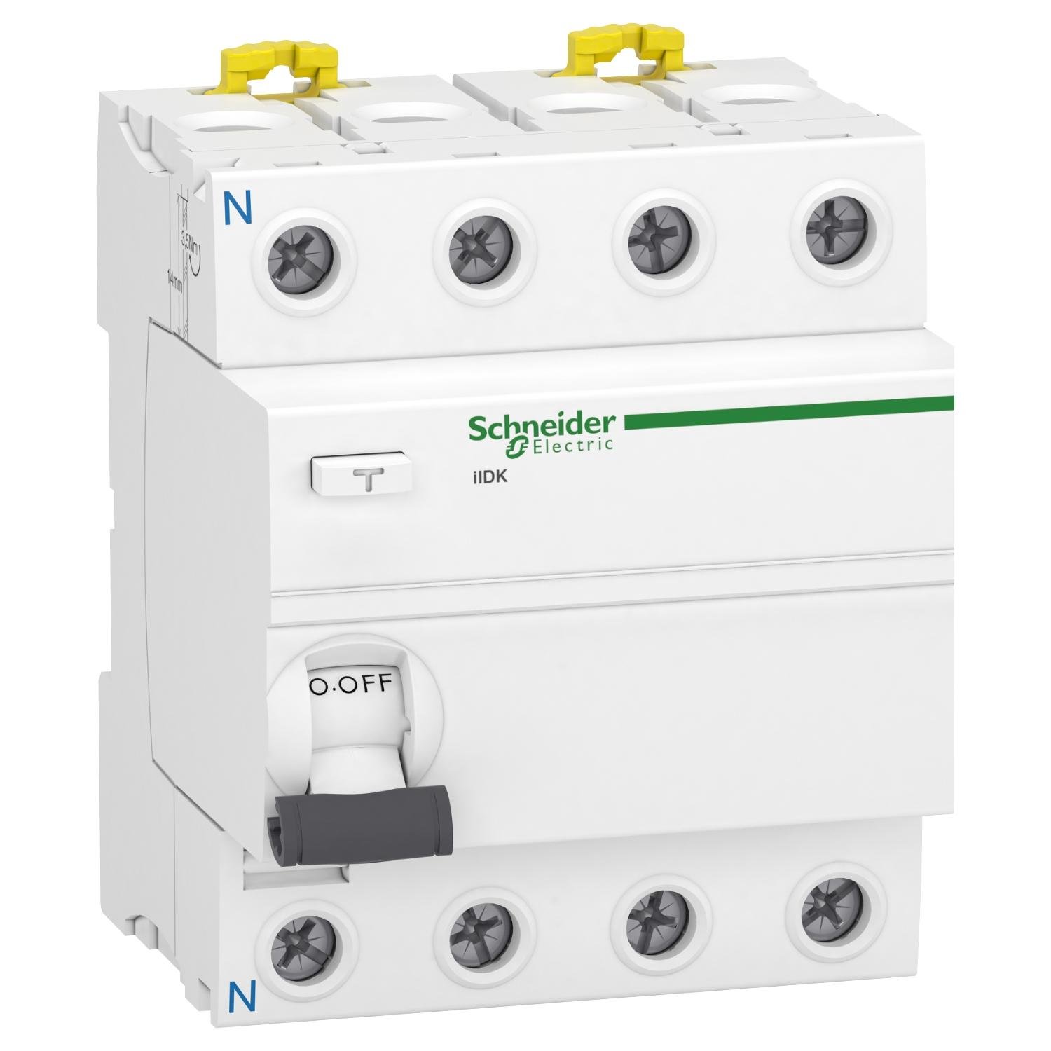 Устройство защитного отключения Schneider Electric Acti9 iIDK 4Р 40А 30 mА (A9R50440)