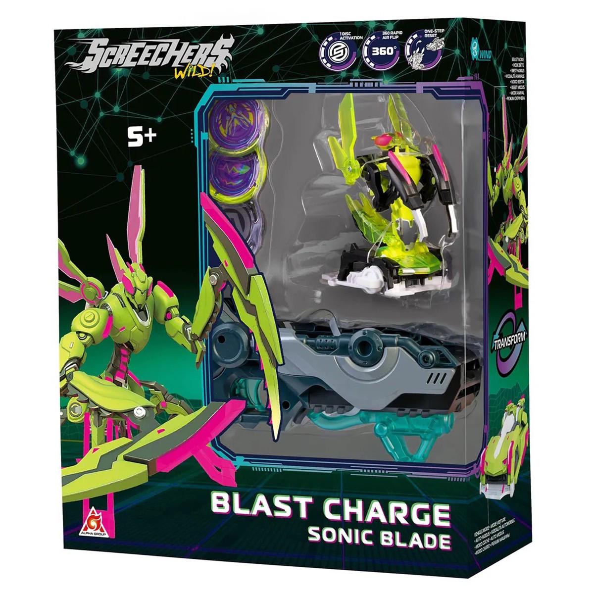 Ігровий набір Screechers Wild! S5 L1 V2 Сонік Блейд (26433954) - фото 8 Ігровий набір Screechers Wild! S5 L1 V2 Сонік Блейд (26433954) - фото 8