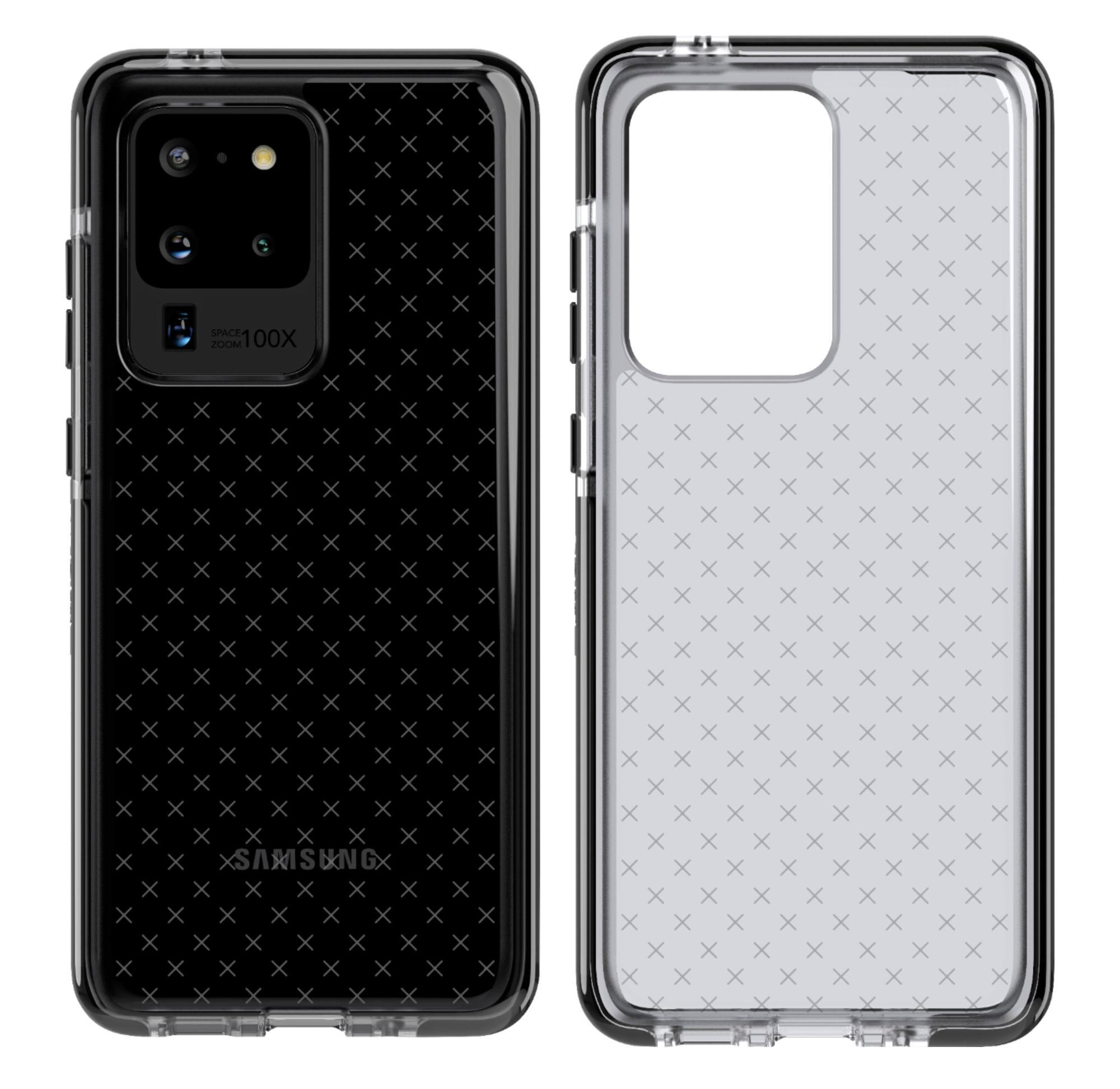 Протиударний чохол із антимікробним покриттям Tech21 Evo Check для Samsung Galaxy S20 Ultra (6.9") Black