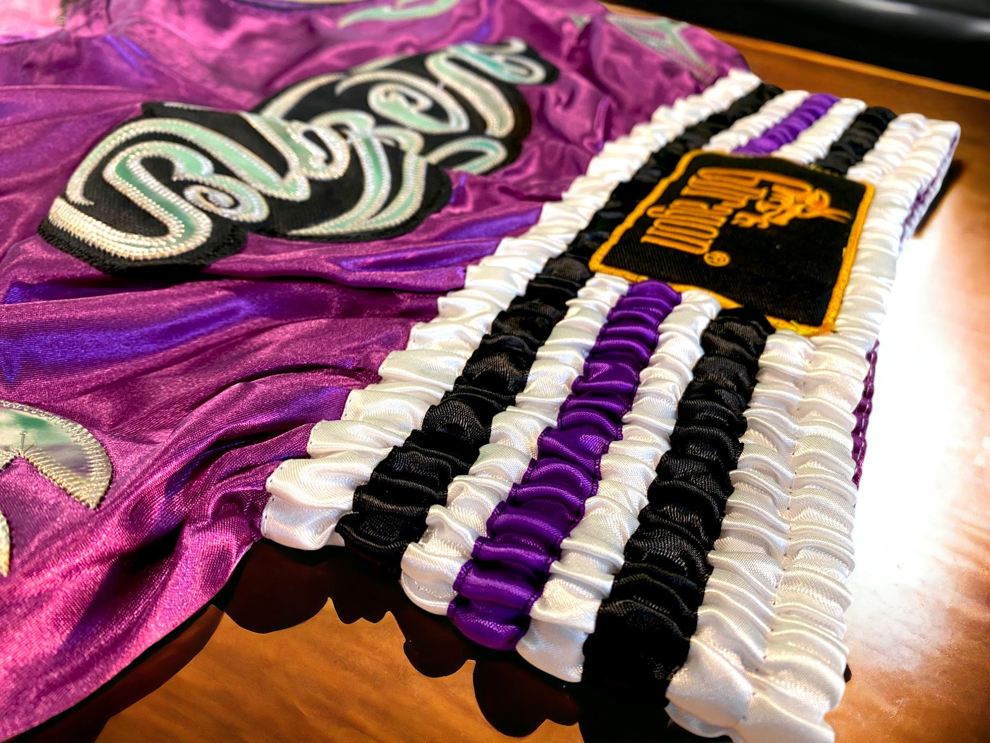 Шорты для тайского бокса GDragon Sport мужские Фиолетовый (4_1_S_3) - фото 2 Шорты для тайского бокса GDragon Sport мужские Фиолетовый (4_1_S_3) - фото 2