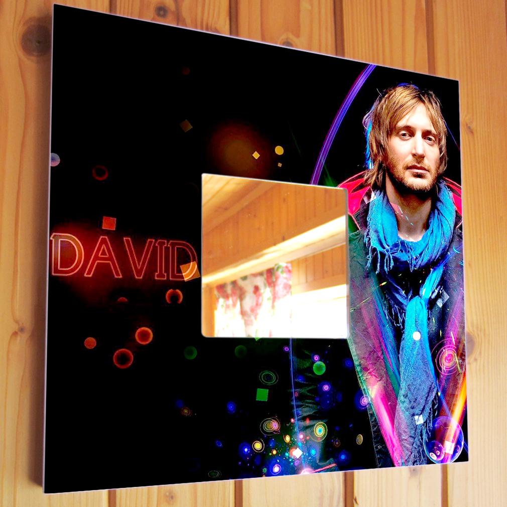 Зеркало DJ David Guetta 260х260 мм (M00792)