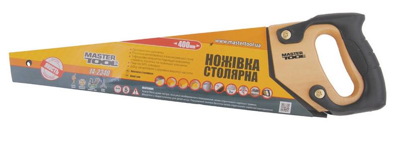 Ножівка столярна MASTERTOOL 7TPI MAX CUT 400 мм (14-2340) - фото 2