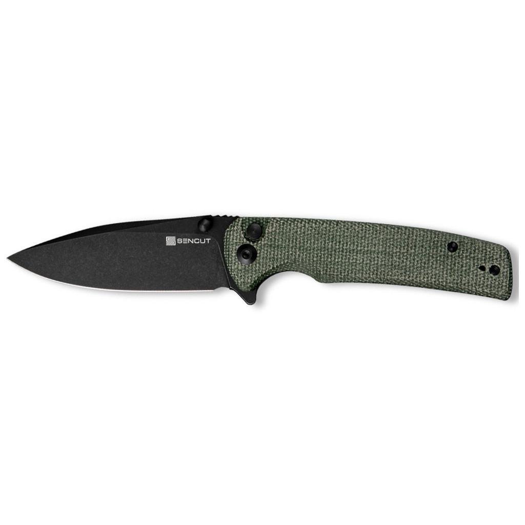Нож складной охотничий Sencut Sachse Blackwash Olive Micarta (m323626)