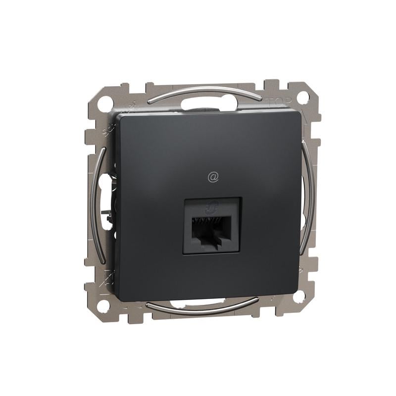 Разъем Schneider Electric ABS-UV Sedna Design&Element 5E UTP RJ45 Черный (SDD114451)