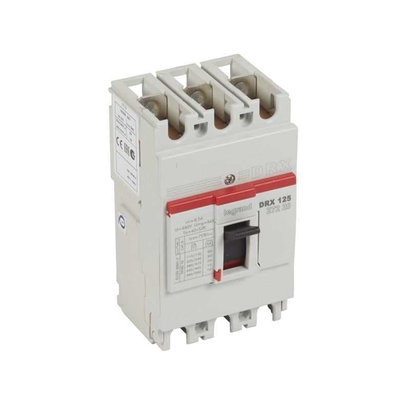 Автоматический выключатель корпусной Legrand DRX125 63A 3п 20 кА (27220)