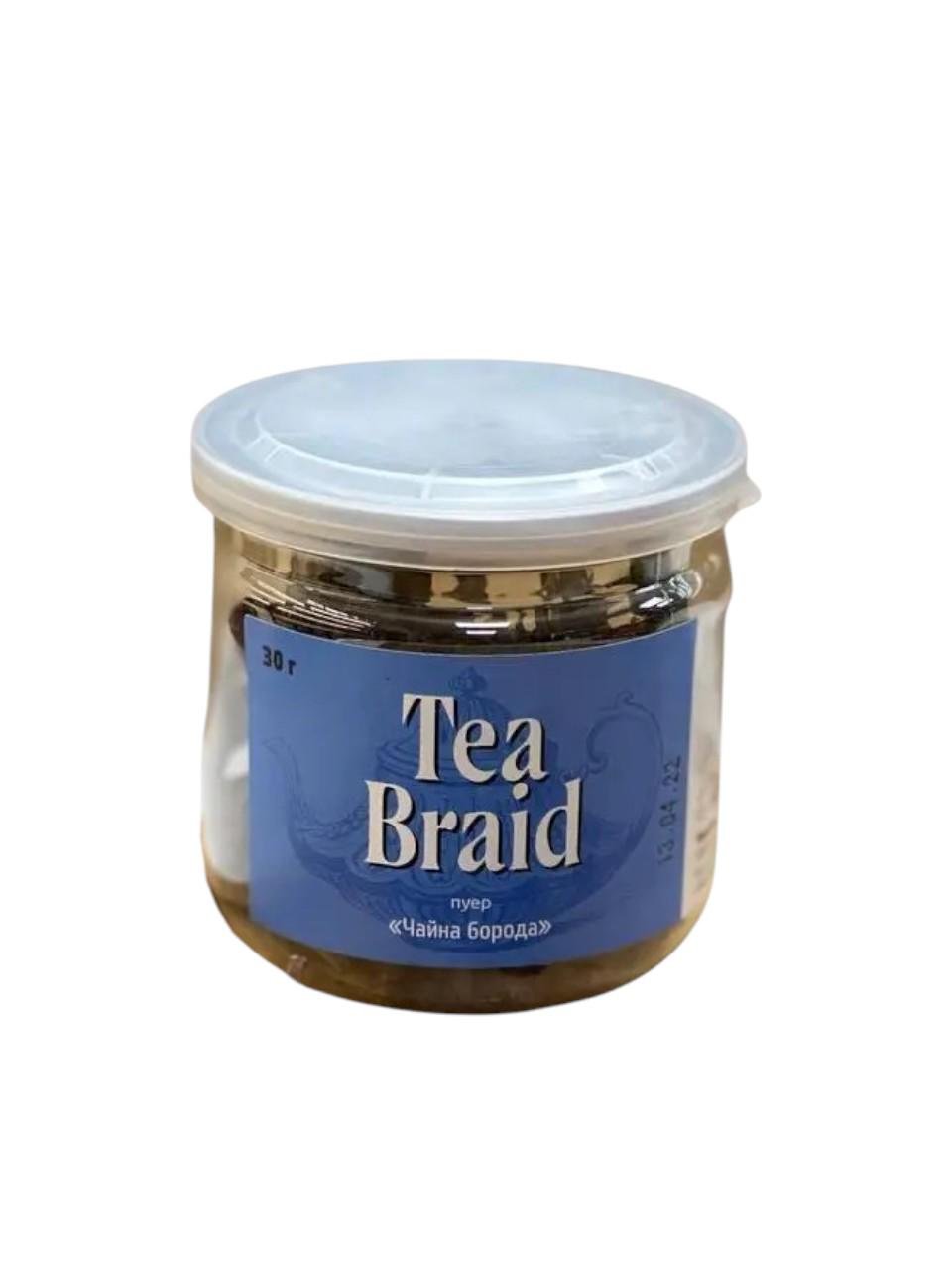 Чай японський Пуер Чайна борода в банці 30 г (OS-CHB-30)