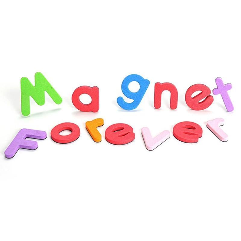 Набор магнитной азбуки Английский алфавит на магнитах 52 буквы ML (ML52) - фото 4 Набор магнитной азбуки Английский алфавит на магнитах 52 буквы ML (ML52) - фото 4