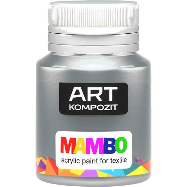Фарба по тканині ART Kompozit Mambo 53 20 мл Срібний (АК1853) Фарба по тканині ART Kompozit Mambo 53 20 мл Срібний (АК1853)