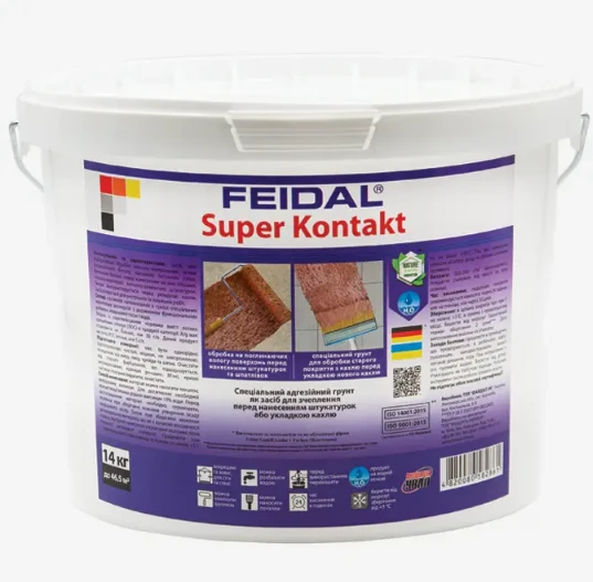 Грунт специальная адгезионная Feidal Super Kontakt 14 кг (2028273574)