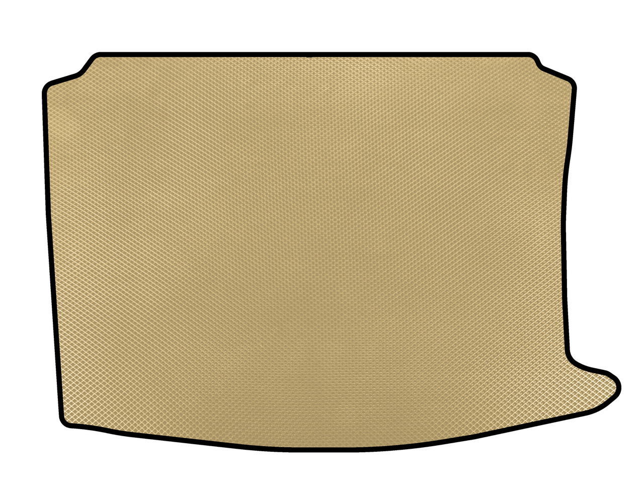 Коврик автомобильный Digital Designs Seat Leon 1M1 1999-2006 16x16x120 см Бежевый (2537375181)