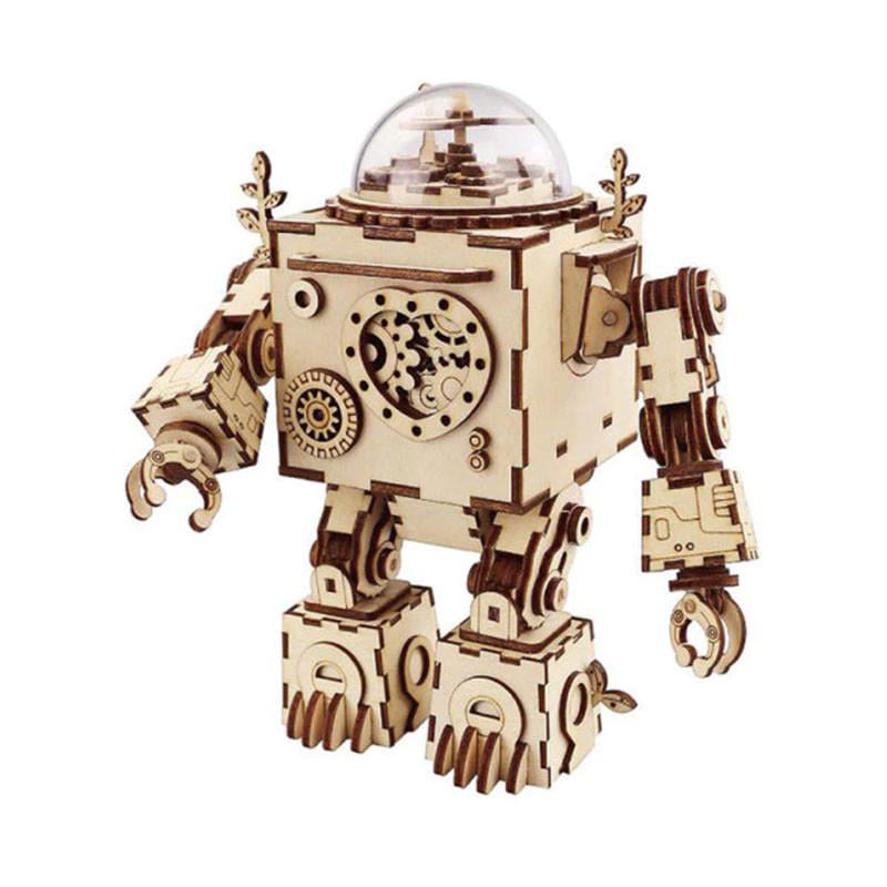 Конструктор 3D Robotime AM601 Steampunk music box