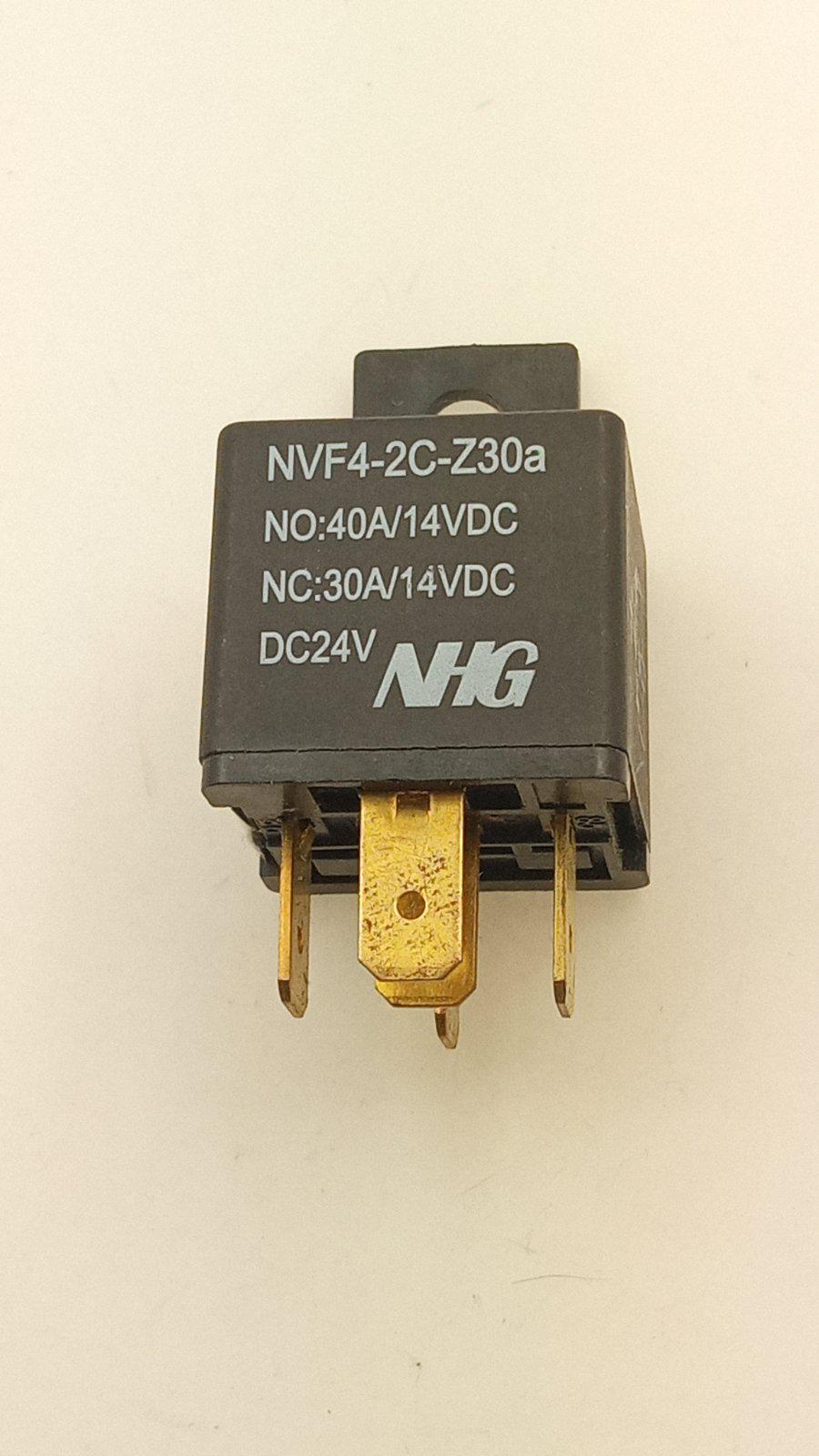 Реле NVF4-2C-Z30A 24VDC 30A/40A АВТО