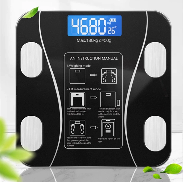 Весы умные Scale A-8003 Bluetooth с приложением до 180 кг