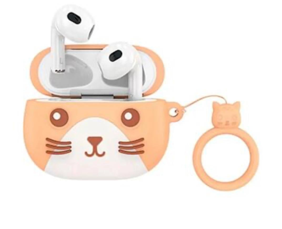 Навушники бездротові Hoco EW46 Beige (30375380)