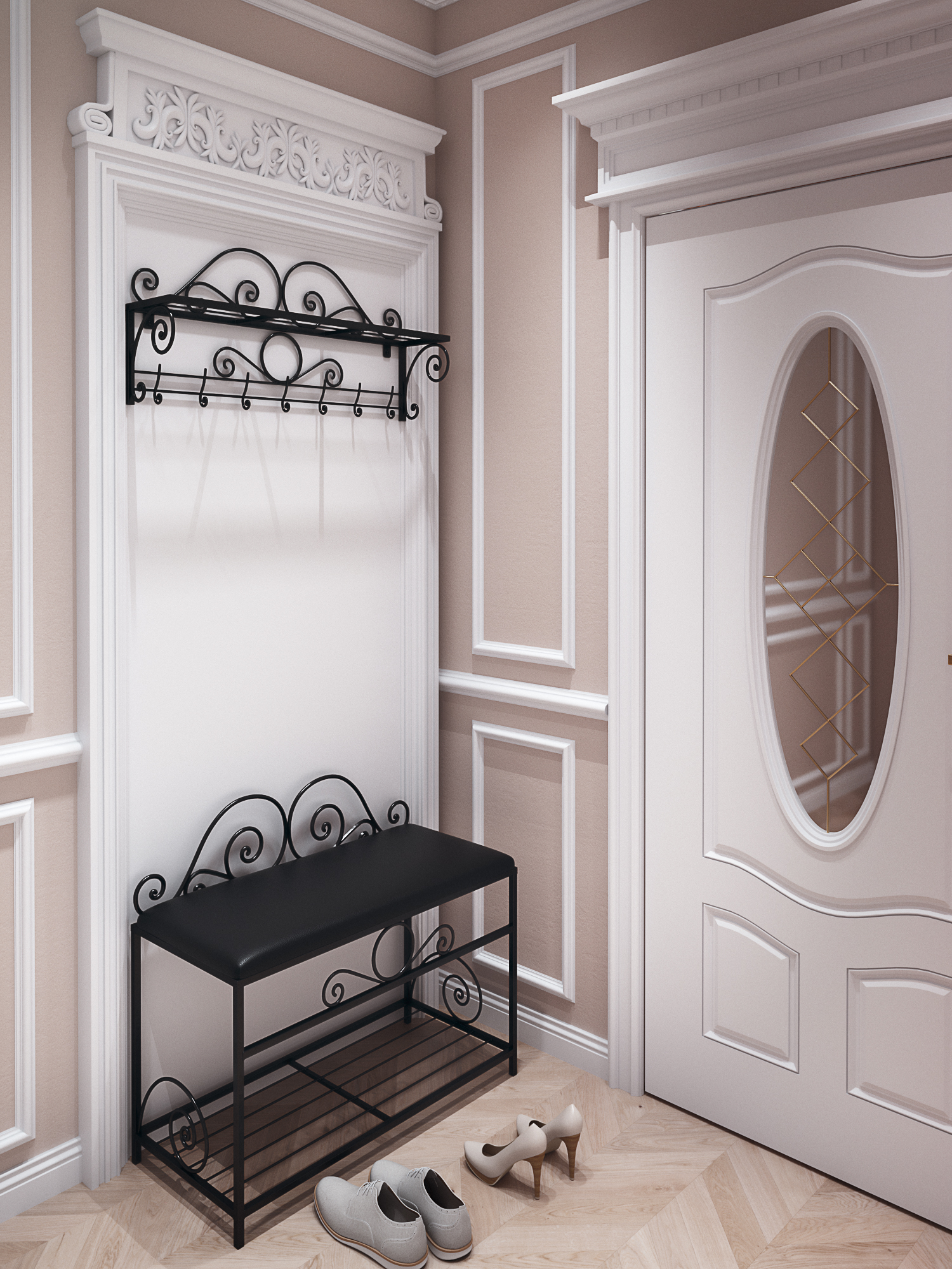 Вешалка Дартмуд Черный бархат - фото 2 Вешалка Дартмуд Черный бархат - фото 2