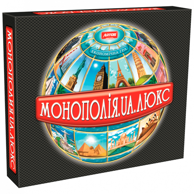 Настільна гра ARTOS GAMES Монополія люкс 8+ (SR-113-N-1705)