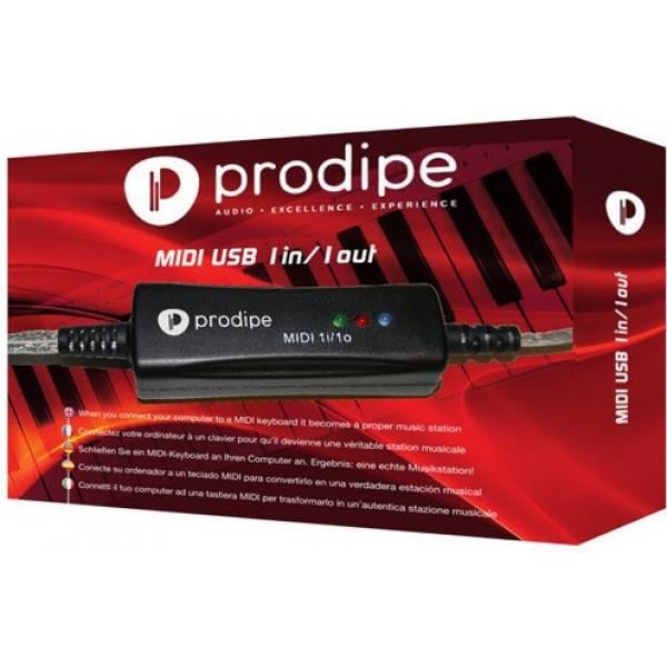 MIDI интерфейс Prodipe Interface MIDI USB 1in/1out - фото 2