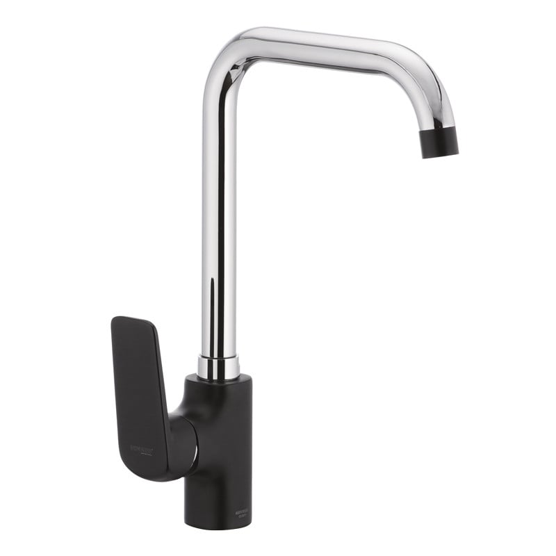 Смеситель для кухни MIXXUS Oregon 014-G Черный (MX0009)