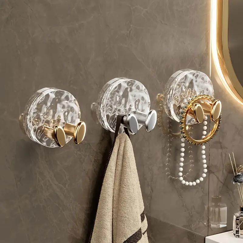 Гачок самоклейний настінний для організації аксесуарів і кабелів Сріблястий з прозорим (3000003763) - фото 5 Гачок самоклейний настінний для організації аксесуарів і кабелів Сріблястий з прозорим (3000003763) - фото 5