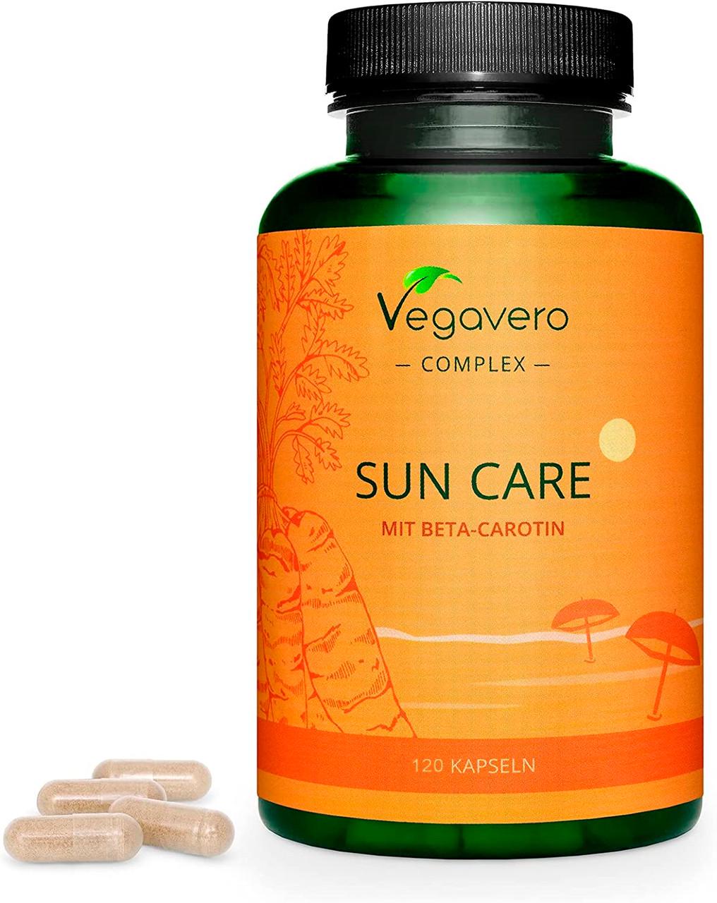 Вітаміни для шкіри Vegavero Сонцезахисний комплекс 120 капс. (50094980v)
