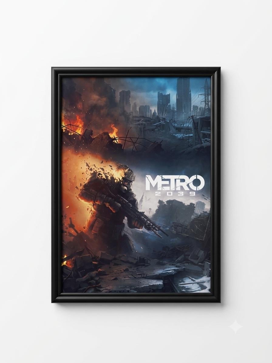 Постер Metro 2039 А4 Постер Metro 2039 А4